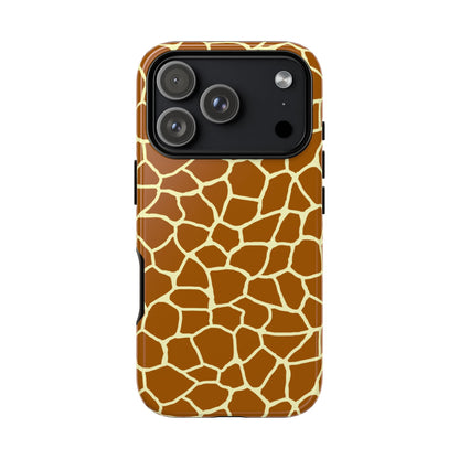 Giraffe Print Phone Case, Tough Cases for Animal Lovers