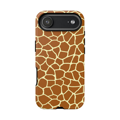 Giraffe Print Phone Case, Tough Cases for Animal Lovers