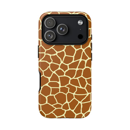 Giraffe Print Phone Case, Tough Cases for Animal Lovers