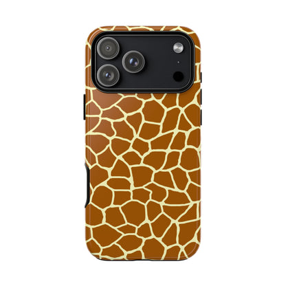 Giraffe Print Phone Case, Tough Cases for Animal Lovers