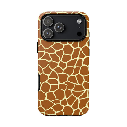 Giraffe Print Phone Case, Tough Cases for Animal Lovers